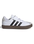 adidas Sportswear Спортни обувки VL Court 3.0 от кожа и велур Бял