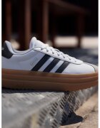 adidas Sportswear Спортни обувки VL Court Bold от еко кожа - Светло сив/Избеляло черно/Карамел