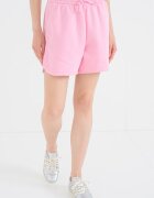 adidas Sportswear Спортни шорти с 3 ивици Розово