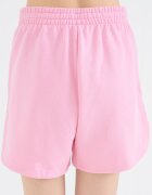 adidas Sportswear Спортни шорти с 3 ивици Розово