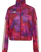 adidas Sportswear Суитшърт Farm Rio House Of Tiro с цип Червен/Фуксия/Аметист