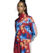 adidas Sportswear Суитшърт Farm Rio House Of Tiro с цип Тъмночервен/Светло оранжево/Син