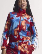 adidas Sportswear Суитшърт Farm Rio House Of Tiro с цип Тъмночервен/Светло оранжево/Син