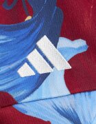 adidas Sportswear Суитшърт Farm Rio House Of Tiro с цип Тъмночервен/Светло оранжево/Син