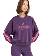 adidas Sportswear Суитшърт с лого Виолетов/Розово