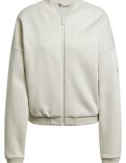 adidas Sportswear Суитшърт с ниска яка и цип Слонова кост