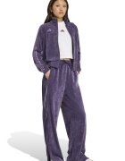 adidas Sportswear Суитшърт с цип и лого Тъмно лилаво