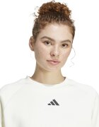 adidas Sportswear Суитшърт Stadium с ръкави реглан Черен/Мръснобял