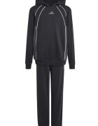 adidas Sportswear Свободен спортен екип с еластична талия Бял/Антрацитно сиво