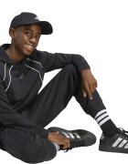 adidas Sportswear Свободен спортен екип с еластична талия Бял/Антрацитно сиво