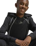 adidas Sportswear Свободен спортен екип с еластична талия Бял/Антрацитно сиво