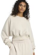 adidas Sportswear Свободен суитшърт Soft Lux с модал Светло бежово