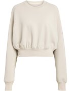 adidas Sportswear Свободен суитшърт Soft Lux с модал Светло бежово