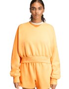 adidas Sportswear Свободен суитшърт Soft Lux с модал - Светло оранжево