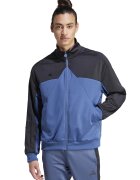 adidas Sportswear Свободен суитшърт Tiro с цип - Черен/Тъмносин