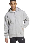 adidas Sportswear Свободно худи ALL SZN с цип Светло сив