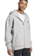 adidas Sportswear Свободно худи ALL SZN с цип Светло сив
