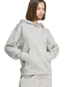 adidas Sportswear Свободно худи Wall - Сив меланж