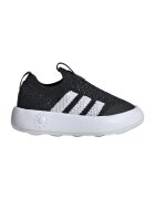 adidas Sportswear Текстилни спортни обувки BubbleComfy с лесно обуване Бял/Черен