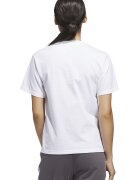 adidas Sportswear Тениска DestiAdi с овално деколте Бял