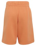 adidas Sportswear Тениска и къс панталон с лого - 2 части Оранжев/Тъмносин