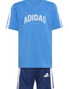 adidas Sportswear Тениска и шорти Бял/Светлосин/Тъмносин