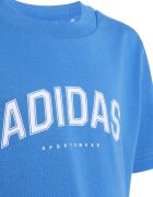 adidas Sportswear Тениска и шорти Бял/Светлосин/Тъмносин