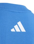 adidas Sportswear Тениска и шорти Бял/Светлосин/Тъмносин