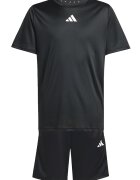 adidas Sportswear Тениска и шорти Черен