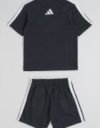 adidas Sportswear Тениска и шорти Черен/Бял