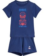 adidas Sportswear Тениска и шорти Marvel Червен/Тъмносин