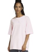 adidas Sportswear Тениска с графика на гърба Кафяв/Пастелнорозов
