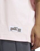 adidas Sportswear Тениска с графика на гърба Кафяв/Пастелнорозов