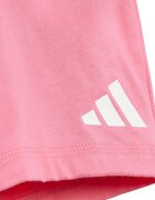 adidas Sportswear Тениска с лого и къс панталон Пастелнорозов/Бял/Прашно розово