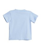 adidas Sportswear Тениска с лого и къс панталон Пастелносин/Кралско Синьо/Бял