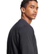 adidas Sportswear Тениска с овално деколте и лого Бял/Избеляло черно