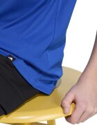 adidas Sportswear Тениска с овално деколте и лого Кралско Синьо