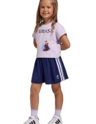 adidas Sportswear Тениска с принт и къс панталон 2 части Бял/Светлорозов/Тъмносин