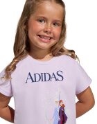 adidas Sportswear Тениска с принт и къс панталон 2 части Бял/Светлорозов/Тъмносин