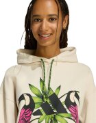 adidas Sportswear Уголемено худи Farm с лого Светло бежово