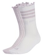 adidas Sportswear Унисекс дълги чорапи Glow - 2 чифта Мръснобял/Прашен люляк