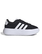 adidas Sportswear Велурени спортни обувки Grand Court - Черен/Бял
