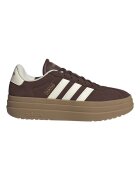 adidas Sportswear Велурени спортни обувки VI Court Bold Бял/Кафяв