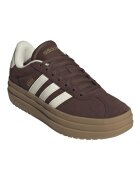 adidas Sportswear Велурени спортни обувки VI Court Bold Бял/Кафяв