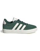 adidas Sportswear Велурени спортни обувки VL Court 3.0 - Бял/Зелен