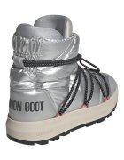 adidas Sportswear x Moon Boots Боти с метален ефект Сребрист