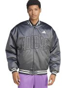 adidas Sportswear Яке бомбър Stadium - Черен