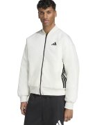 adidas Sportswear Яке бомбър Stadium с цип - Бял/Черен