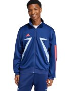 adidas Sportswear Яке с цип и лого - Пастелносин/Тъмносин/Праскова