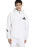adidas Sportswear Яке Z.N.E. с качулка - Бял